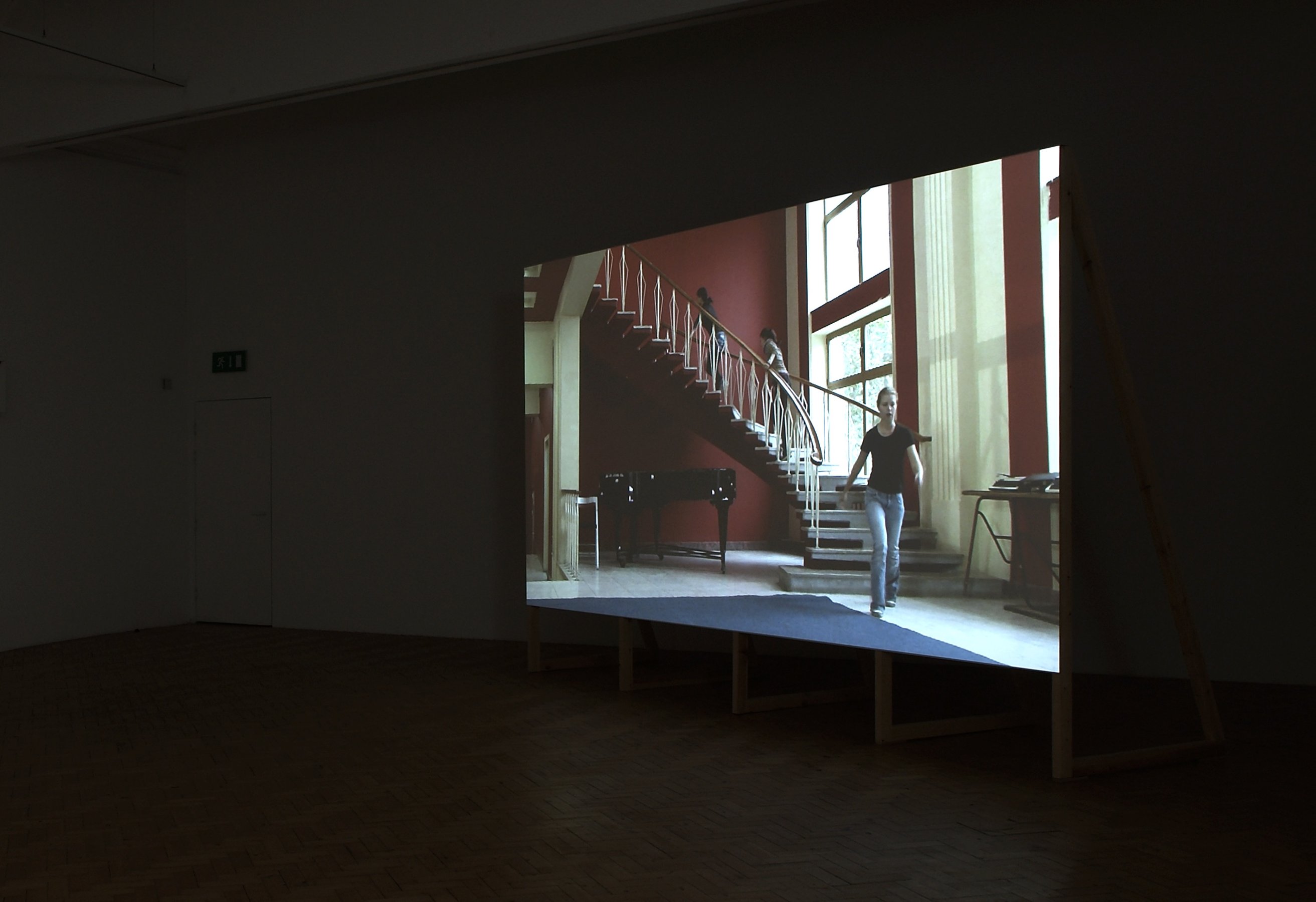 I’m Lost Without Your Rhythm, 2009, HD, 13’29'', loop, installation view, Camden Art Center, London