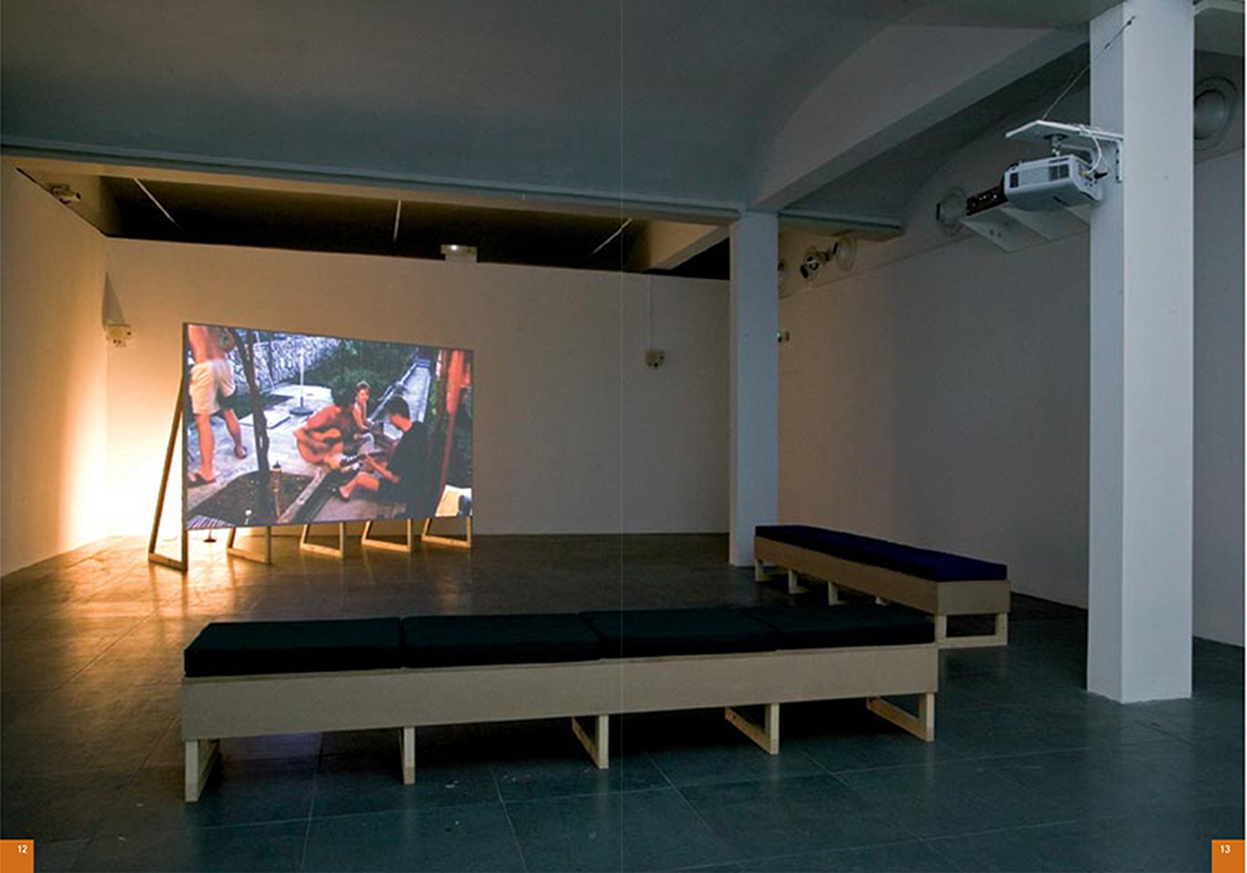 Another Album, 2006, HD, 28’12’’, loop, installation view, Caixa Forum, Barcelona, 2007