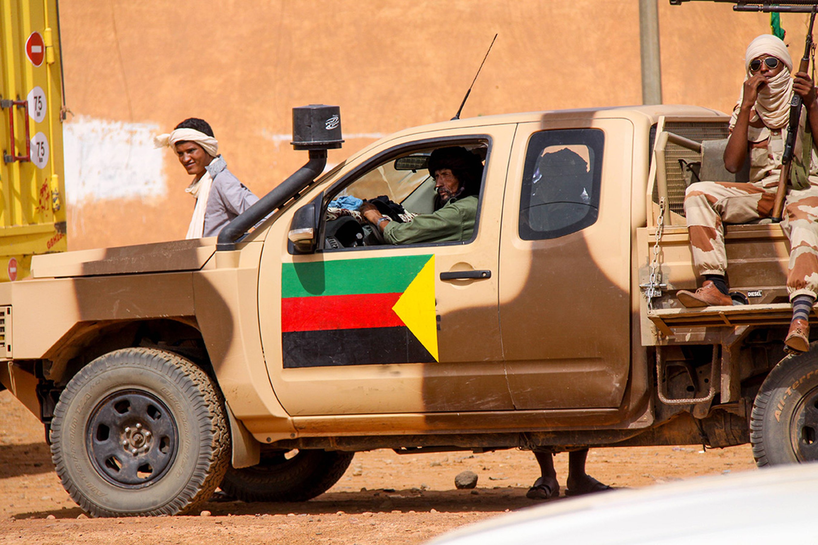 Anatomy of a Revolution: Azawad, 2015 Archival print on Canson Infinity Fine art on Platine Fibre RAG Diasec 2 mm anti-reflex/Dibond 3 mm/prof 50 × 75 cm