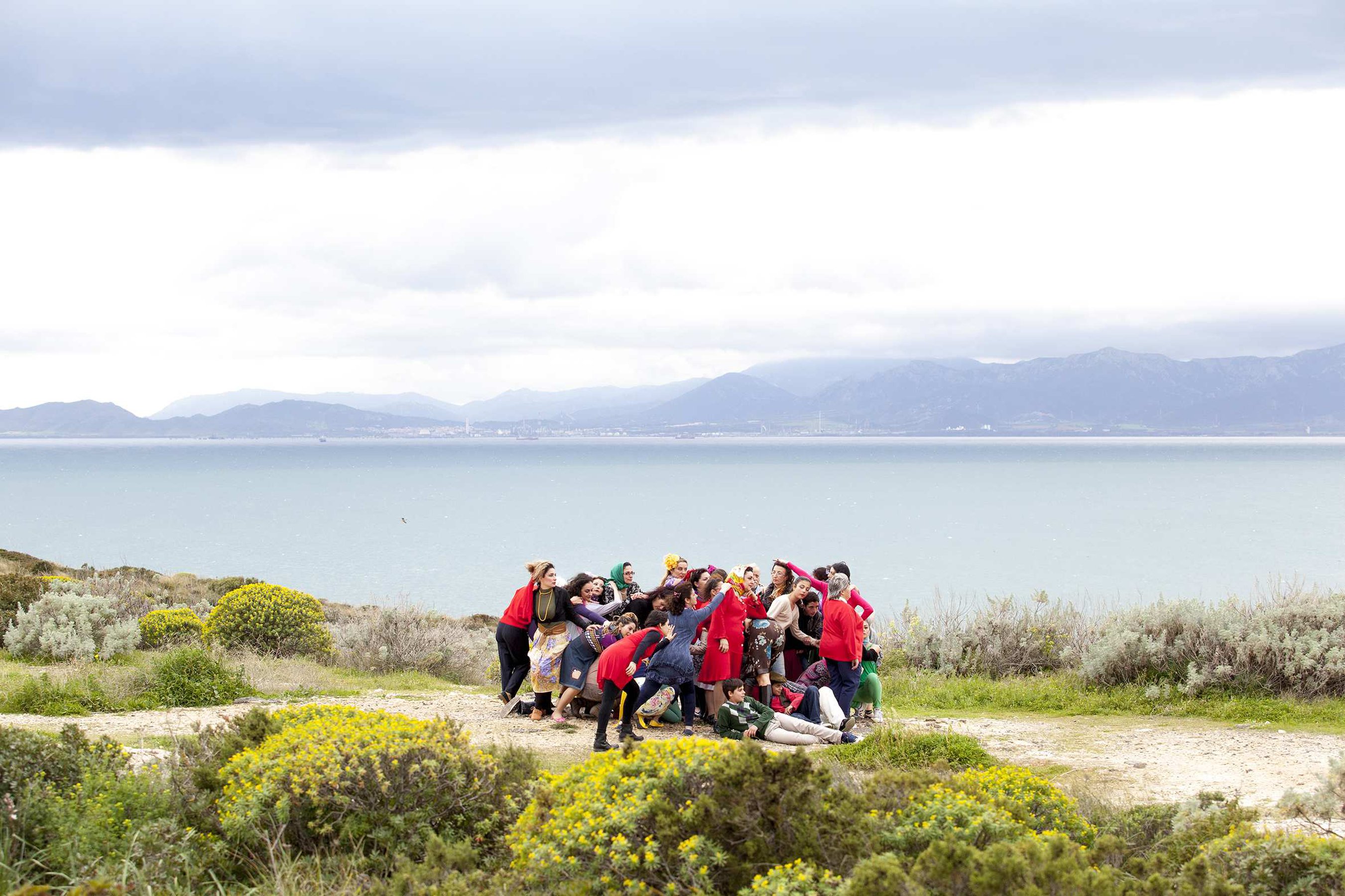 Marinella Senatore The School of Narrative Dance, 2012  (Little Chaos - Cagliari) partecipatory project and series of different media