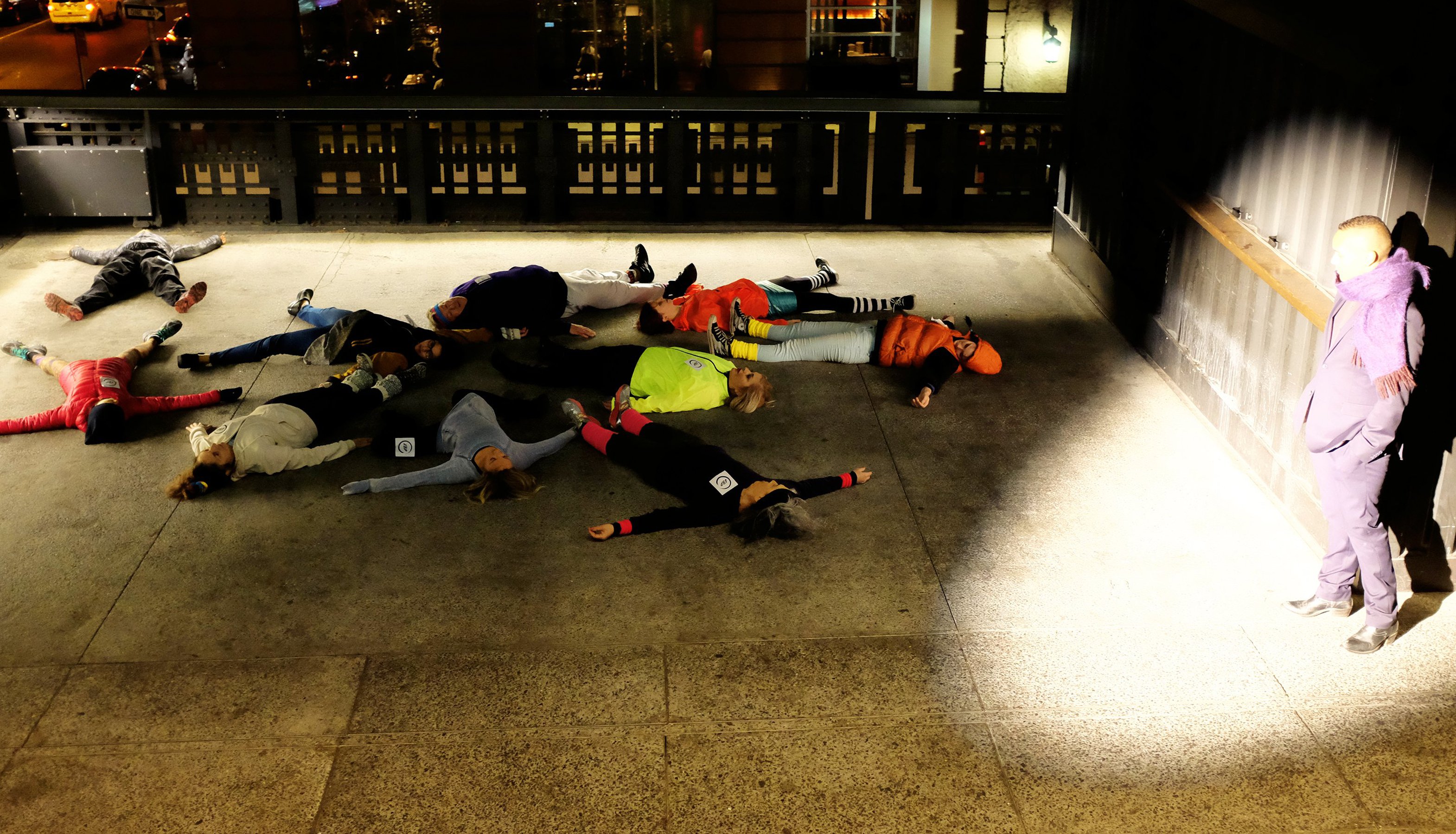 Marinella Senatore The School of Narrative Dance, 2012 (New York Procession) partecipatory project and series of different media