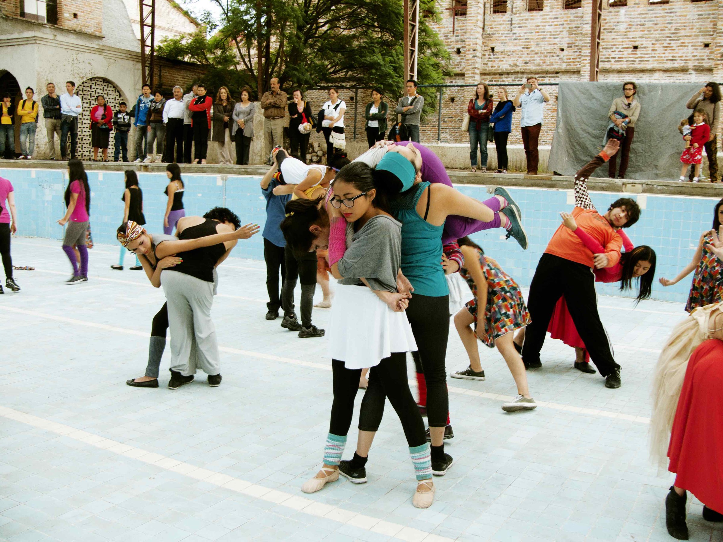 Marinella Senatore The School of Narrative Dance, 2012 (Ecuador)  partecipatory project and series of different media