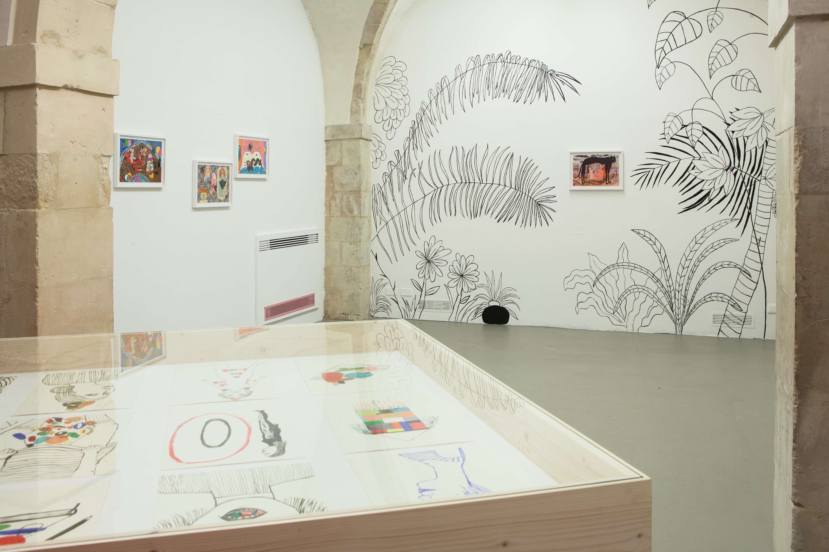 Alejandra Hernández Keep My Treasures Where I Can See Them installation view at Laveronica arte contemporanea, 2014  Ph: Francesco D'Amore