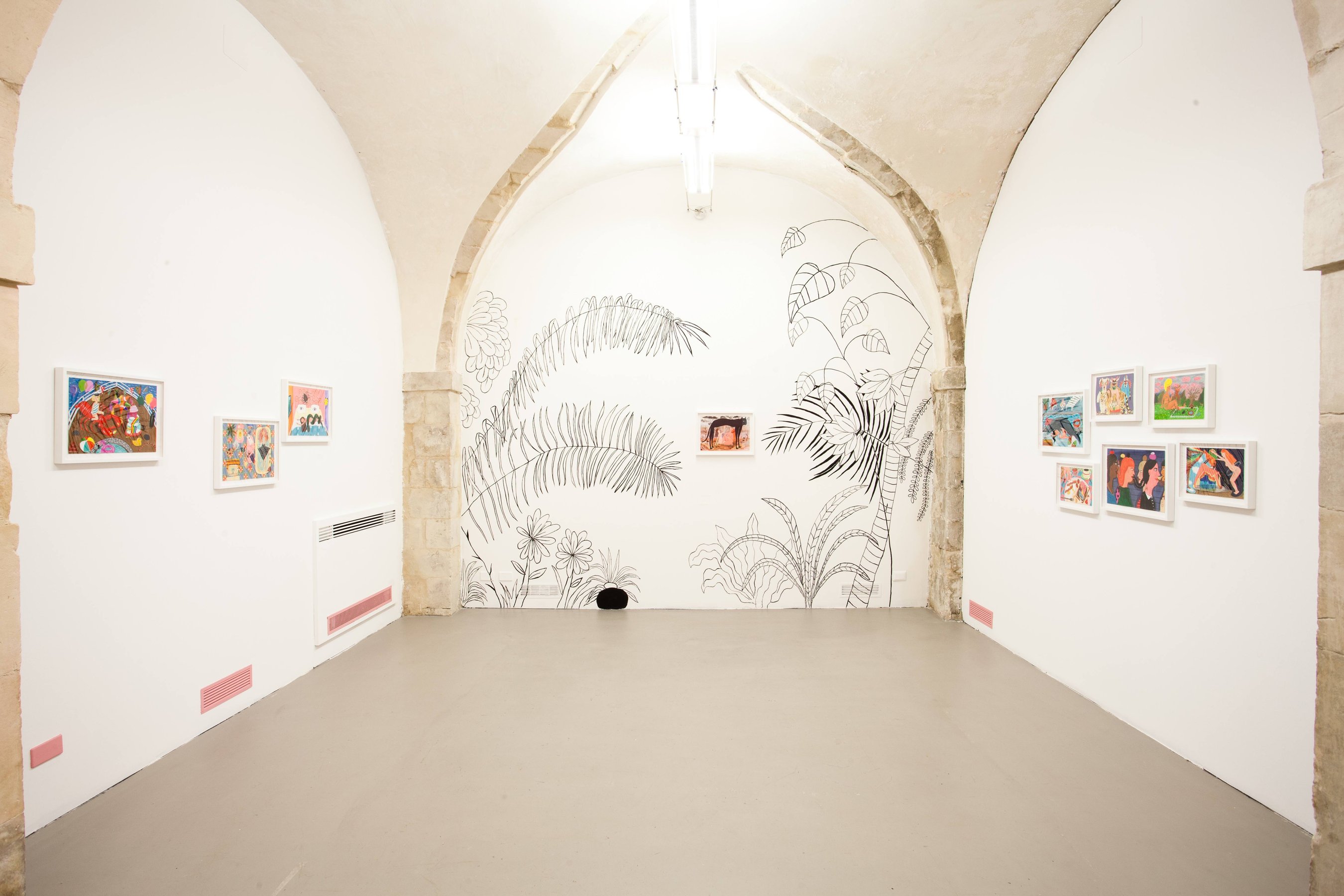 Alejandra Hernández Keep My Treasures Where I Can See Them installation view at Laveronica arte contemporanea, 2014  Ph: Francesco D'Amore