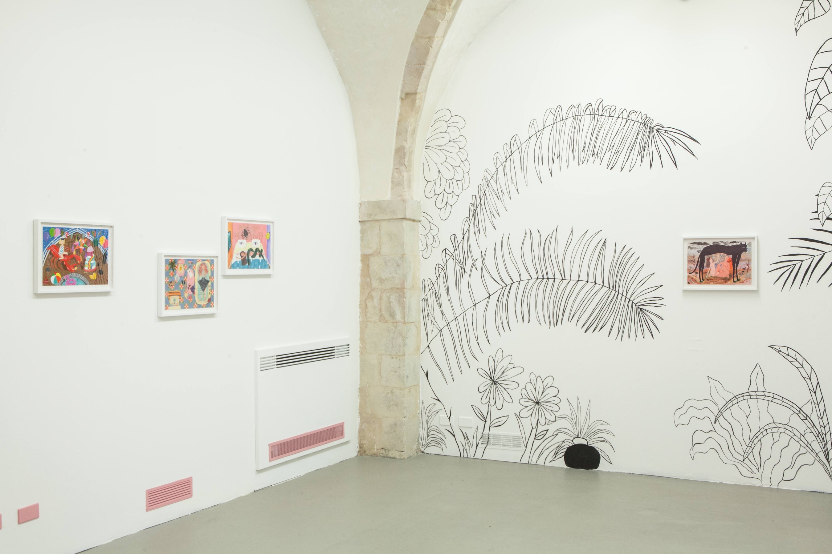 Alejandra Hernández Keep My Treasures Where I Can See Them installation view at Laveronica arte contemporanea, 2014  Ph: Francesco D'Amore