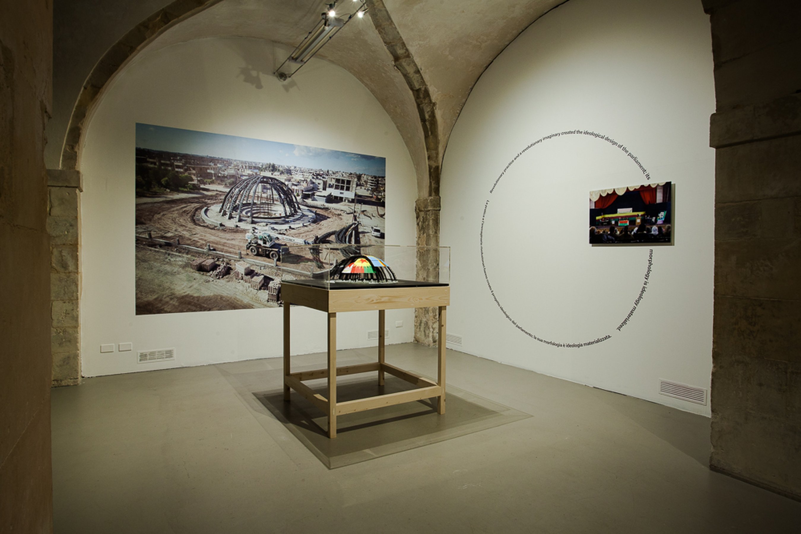 Propagandas, installation view