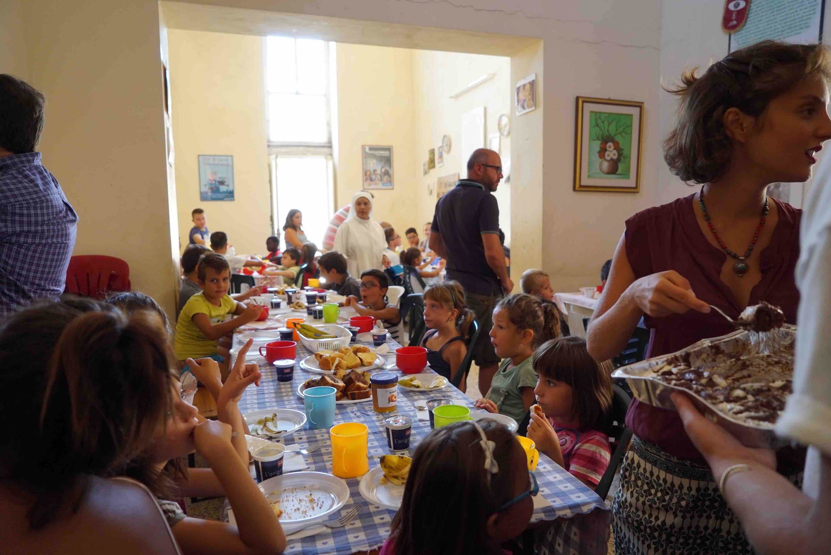 Free breakfast program, Convento del Rosario, Scicli