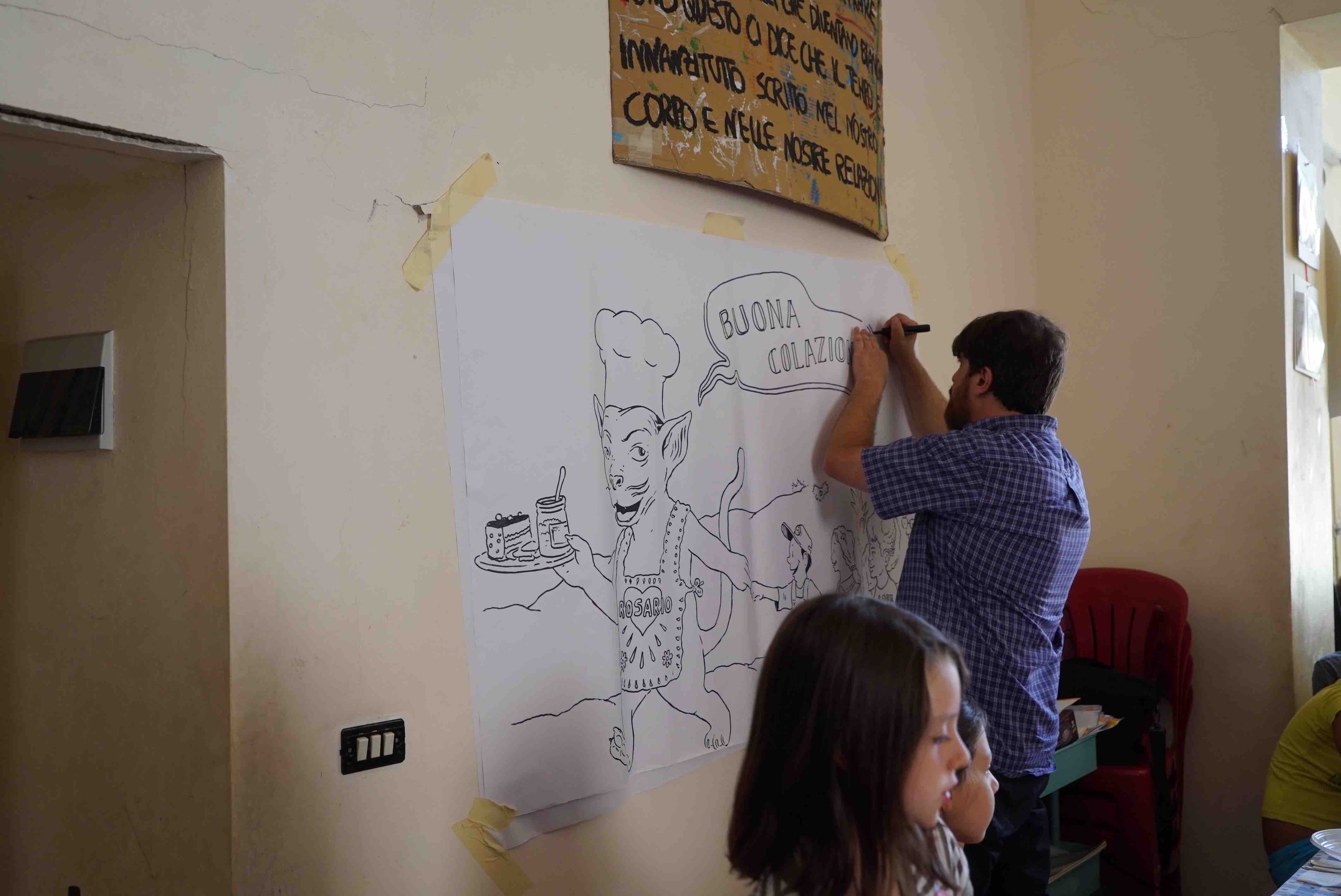 Free breakfast program, Convento del Rosario, Scicli