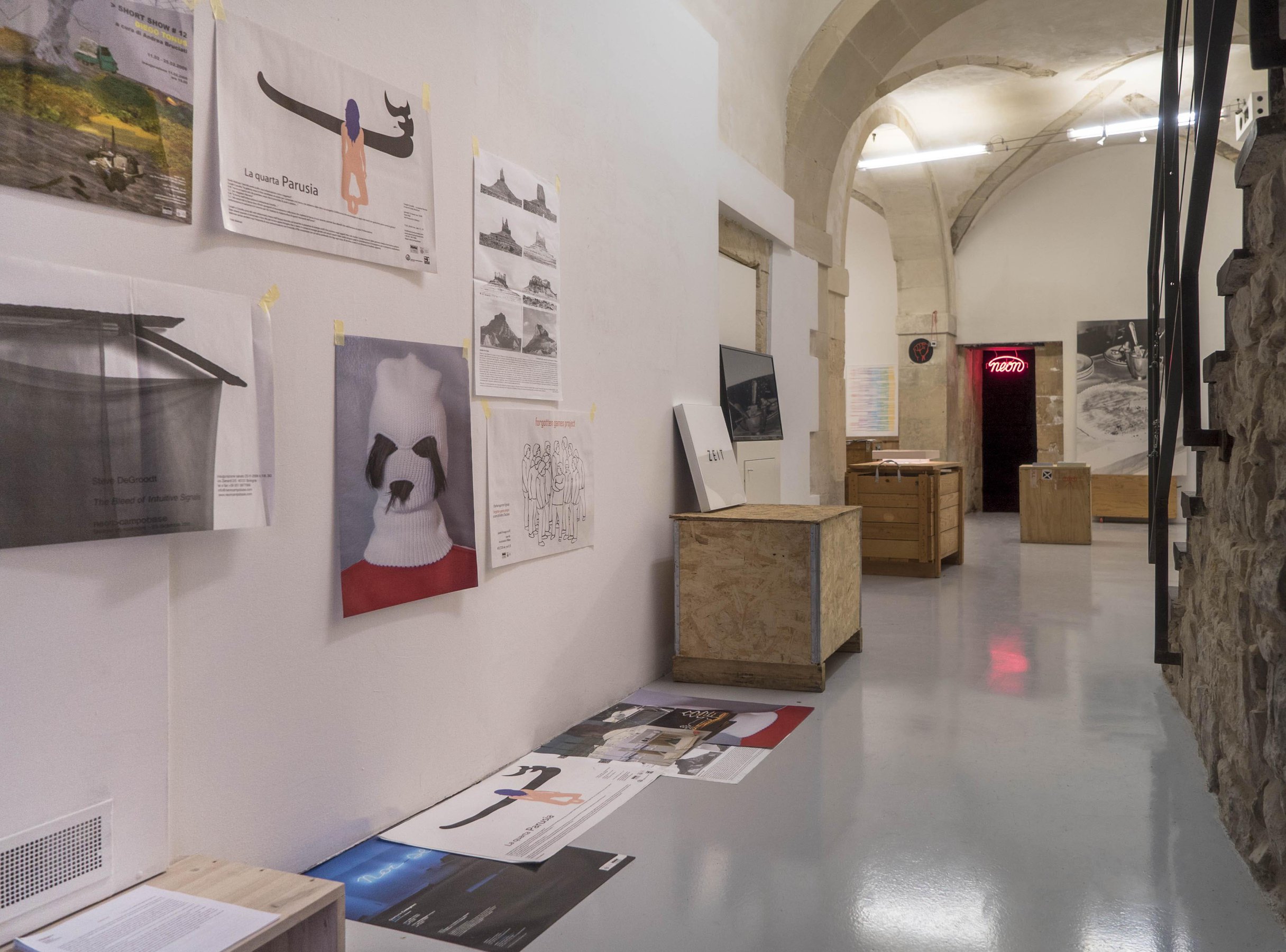 Galleria Neon, Bologna, installation view at Laveronica arte contemporanea