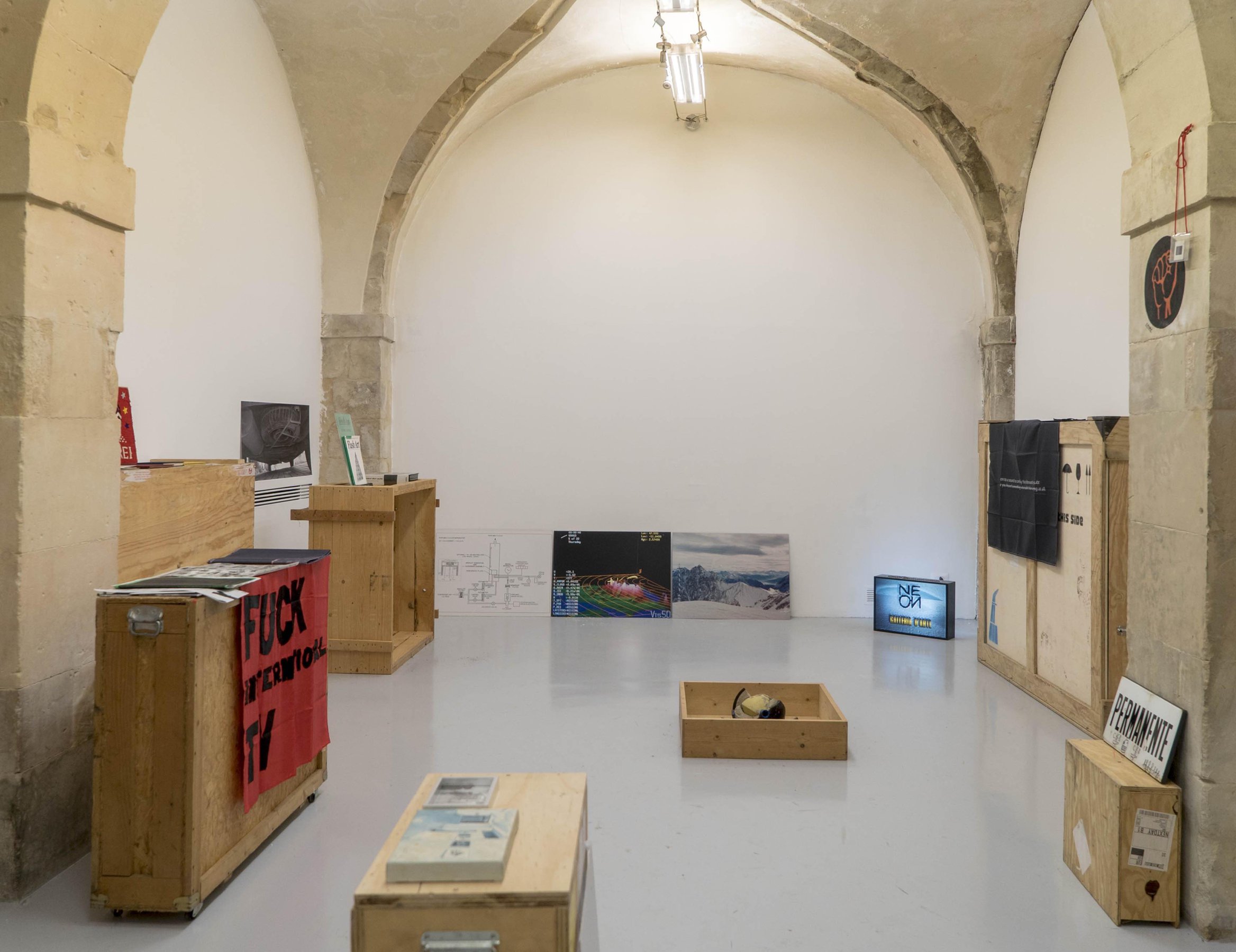 Galleria Neon, Bologna, installation view at Laveronica arte contemporanea