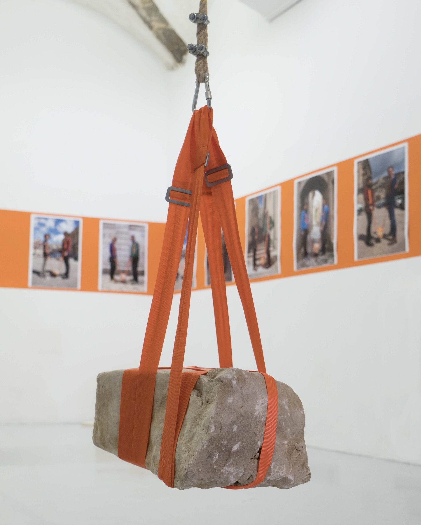 Giuseppefraugallery, La Processione delle Pietre, installation view at Laveronica arte contemporanea