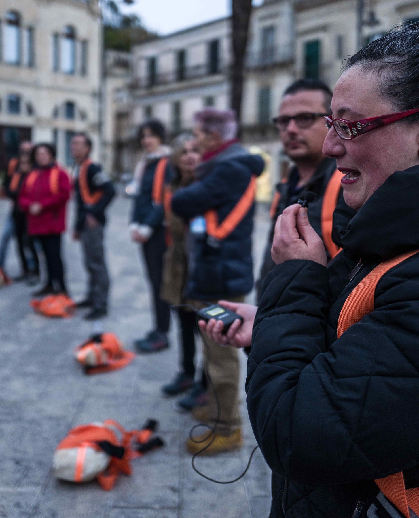 Giuseppefraugallery, La Processione delle Pietre, installation view at Laveronica arte contemporanea