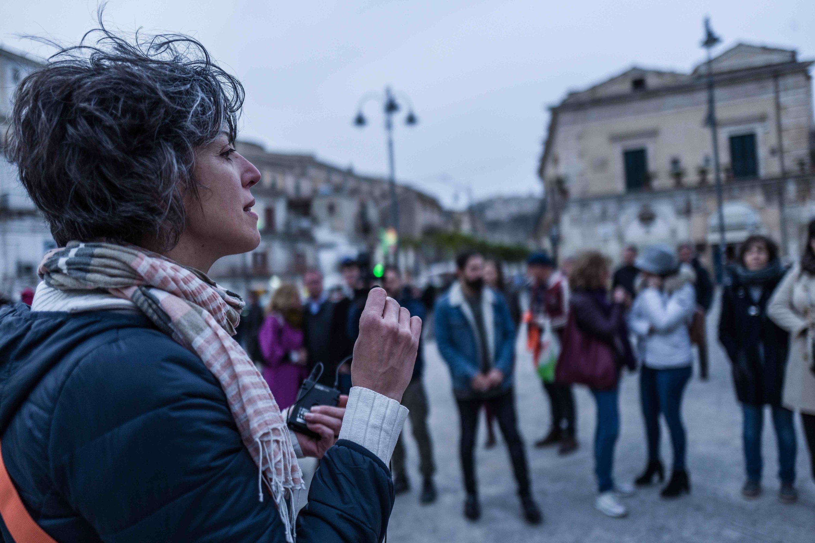 Giuseppefraugallery, La Processione delle Pietre, installation view at Laveronica arte contemporanea