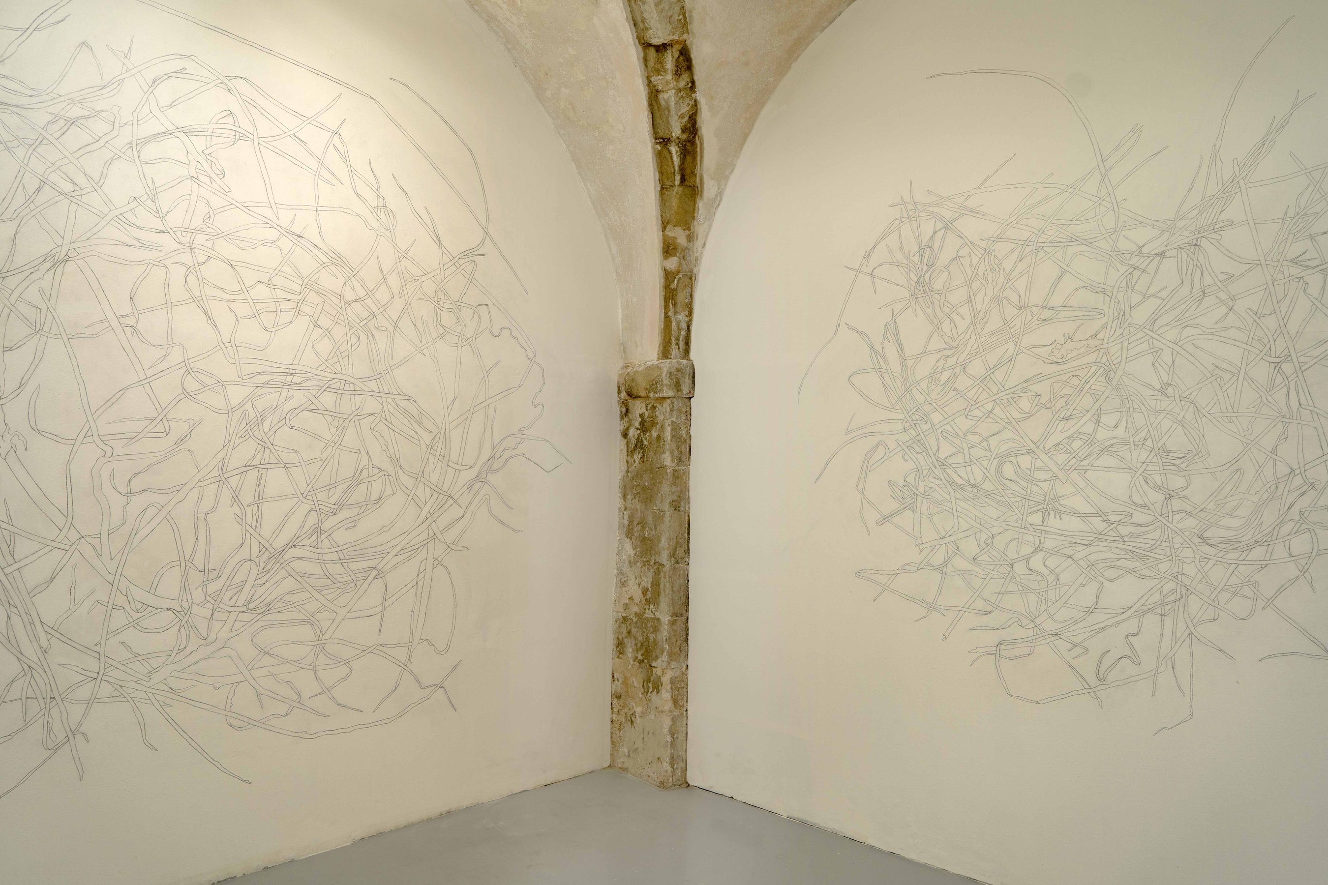 Giovanni De Lazzari, Nel passato di un’idea, installation view at Laveronica arte contemporanea, 2021