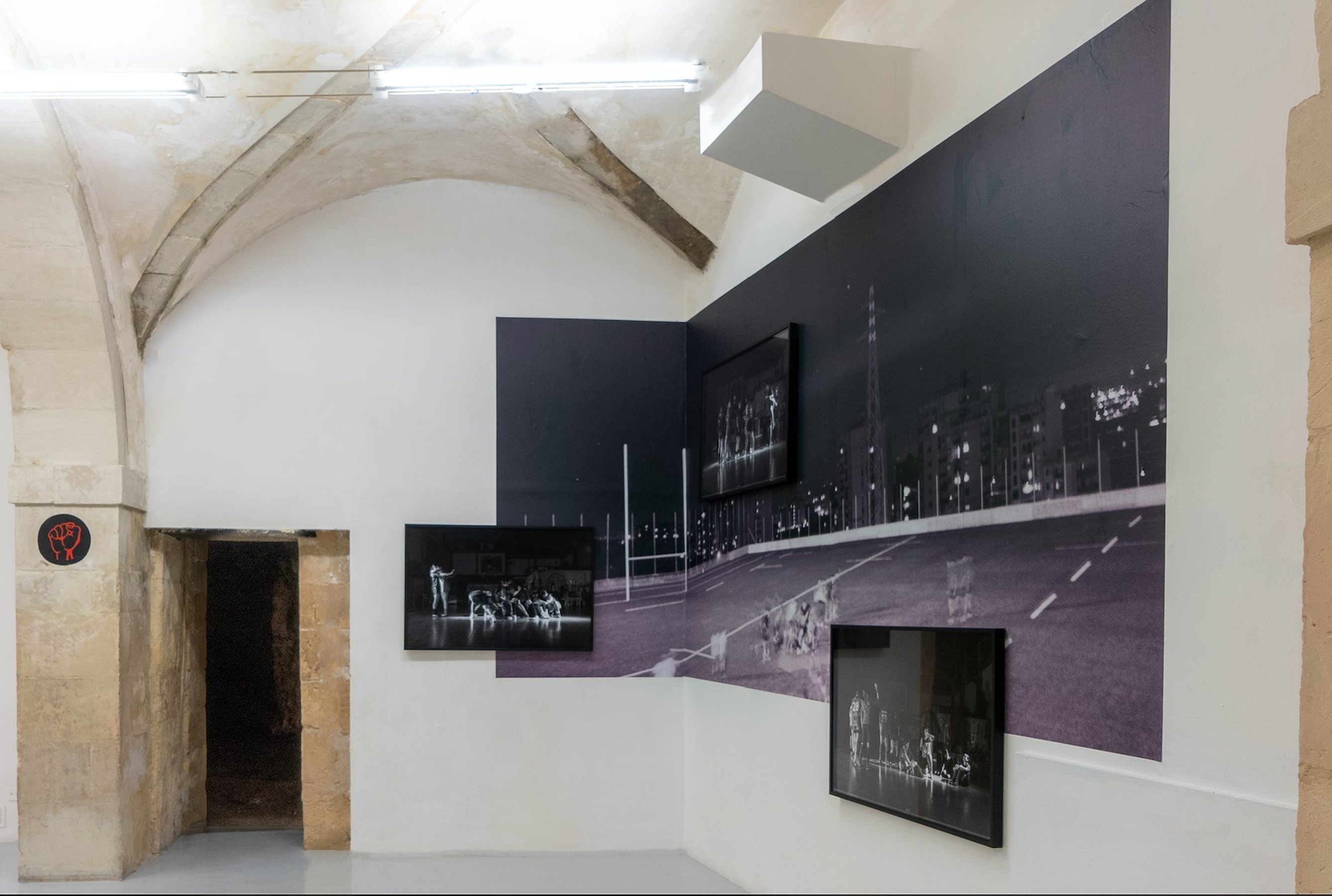 Installation view 'Ancora na vota cu sintimientu', Adelita Husni Bey solo show, 2023