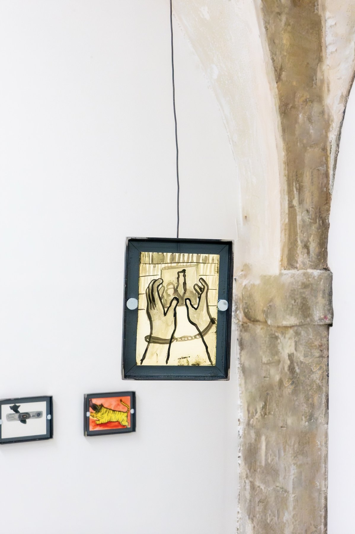 Long Live Gaza, installtion view, Malak Mattar solo show 2025, courtsey the artist and Laveronica arte contemporanea