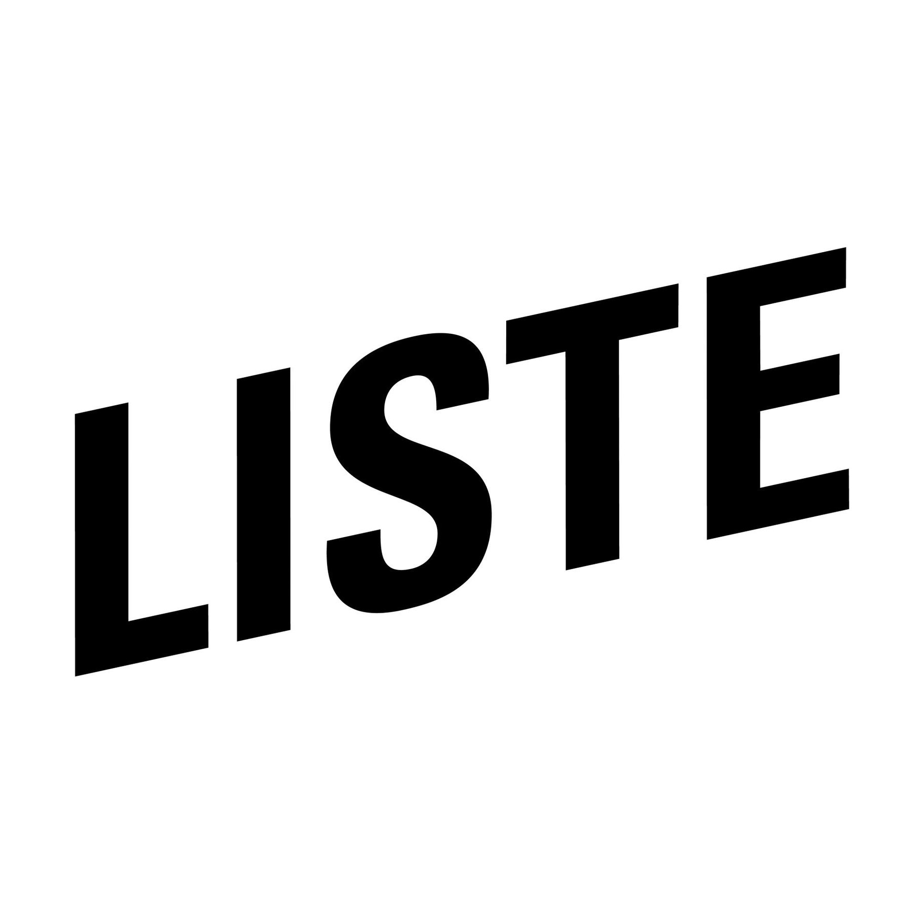 LISTE 2019 LISTE 2019