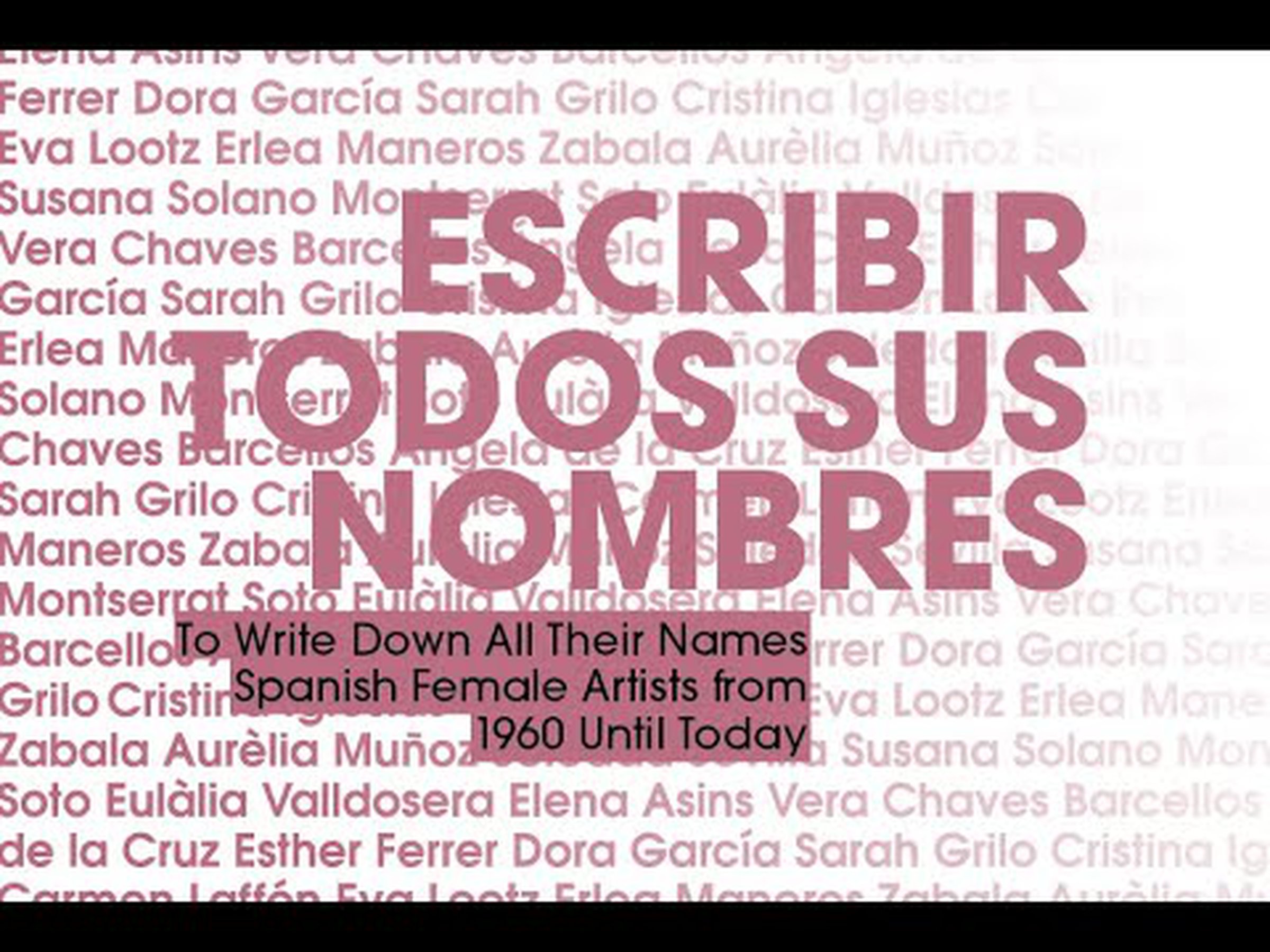 ESCRIBIR TODOS SUS NOMBRES