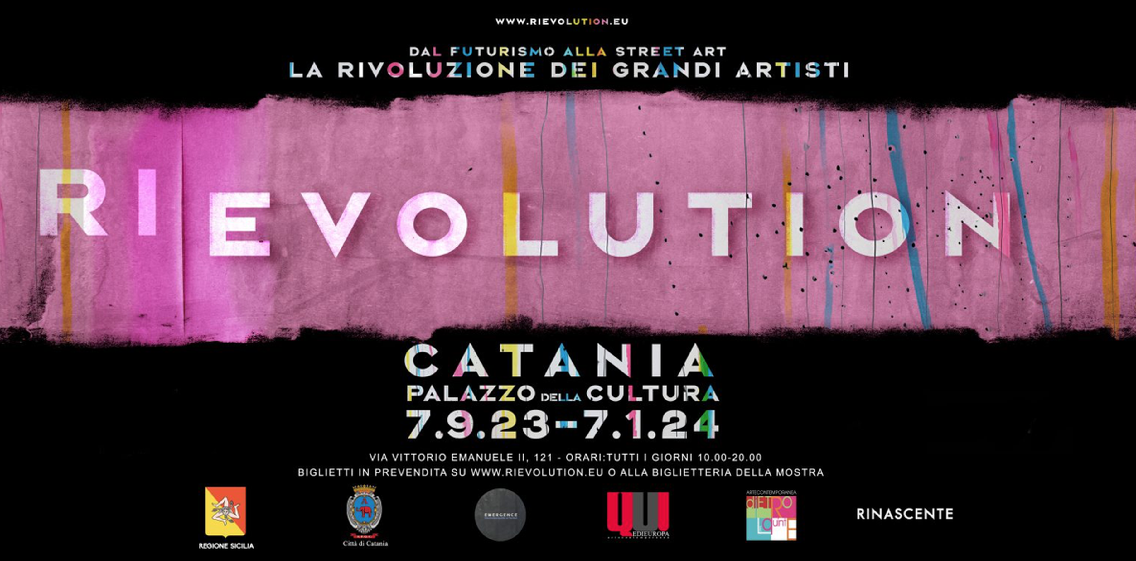 RI-EVOLUTION- I grandi rivoluzionari dell’Arte italiana,dal Futurismo alla Street Art, RI-EVOLUTION- I grandi rivoluzionari dell’Arte italiana,dal Futurismo alla Street Art,