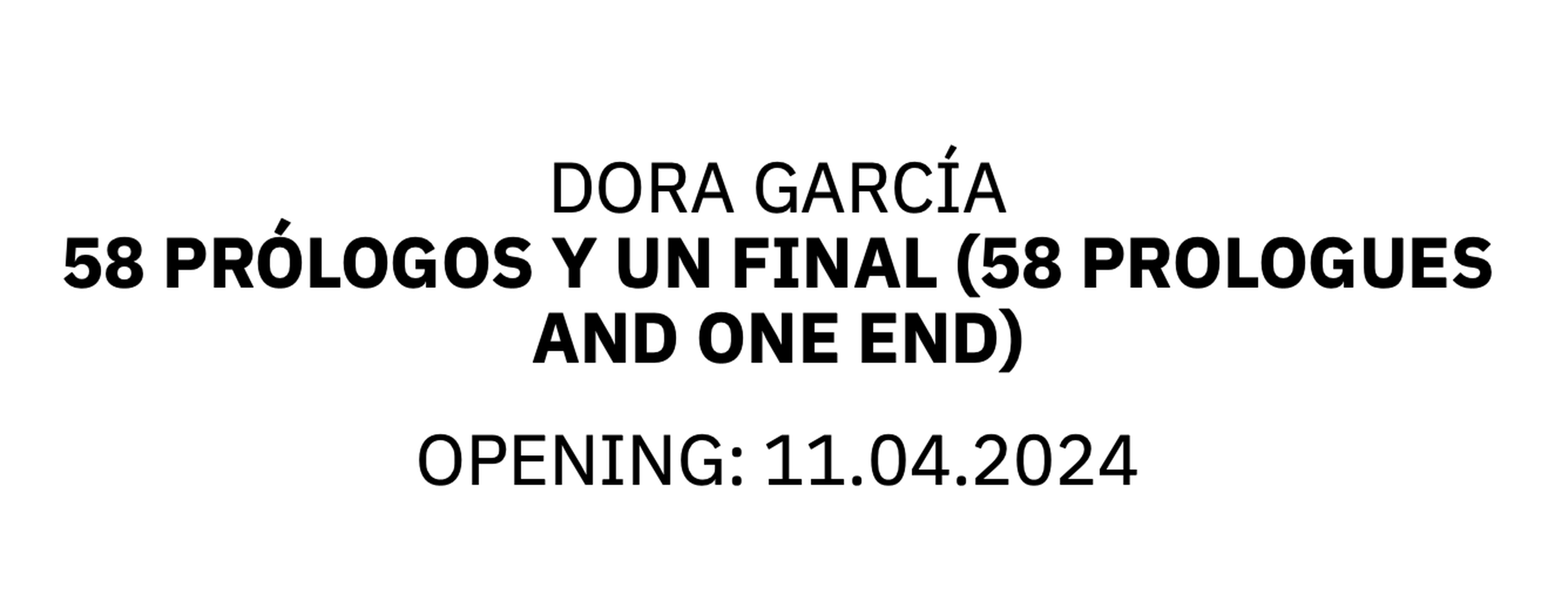 58 prólogos y un final 58 prólogos y un final