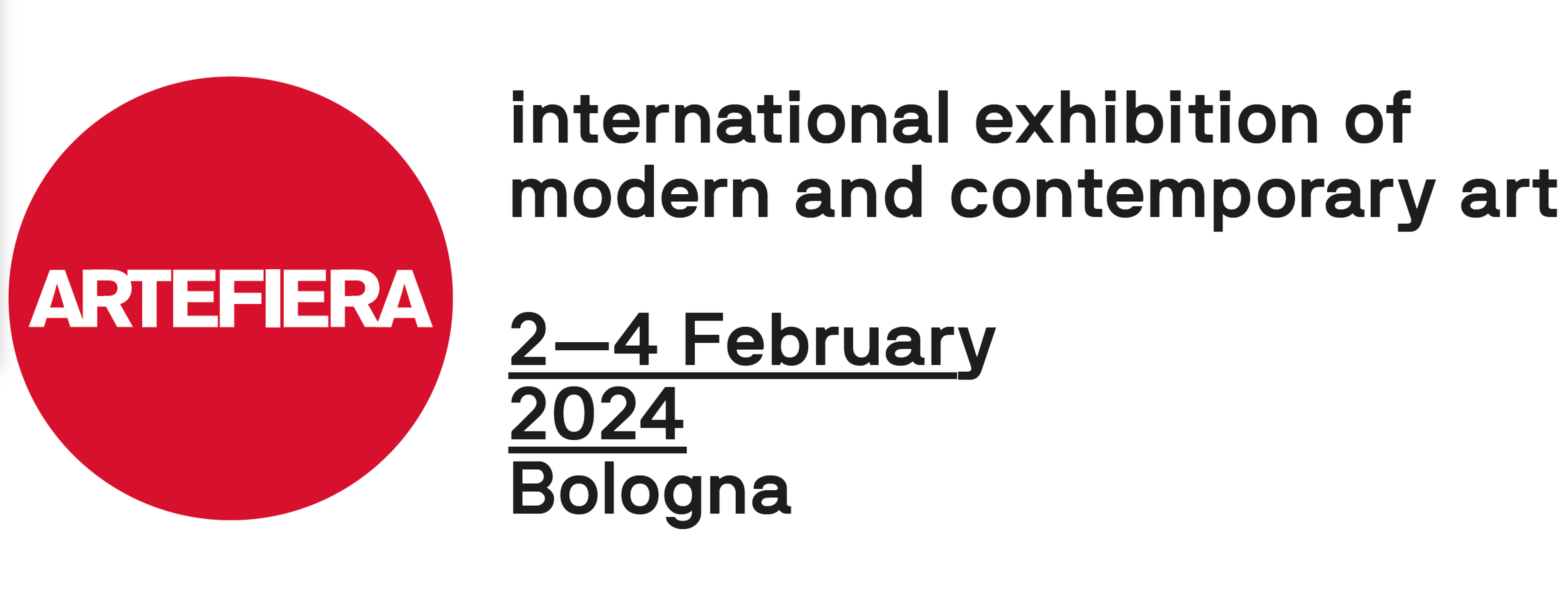 ARTEFIERA 2024 ARTEFIERA 2024
