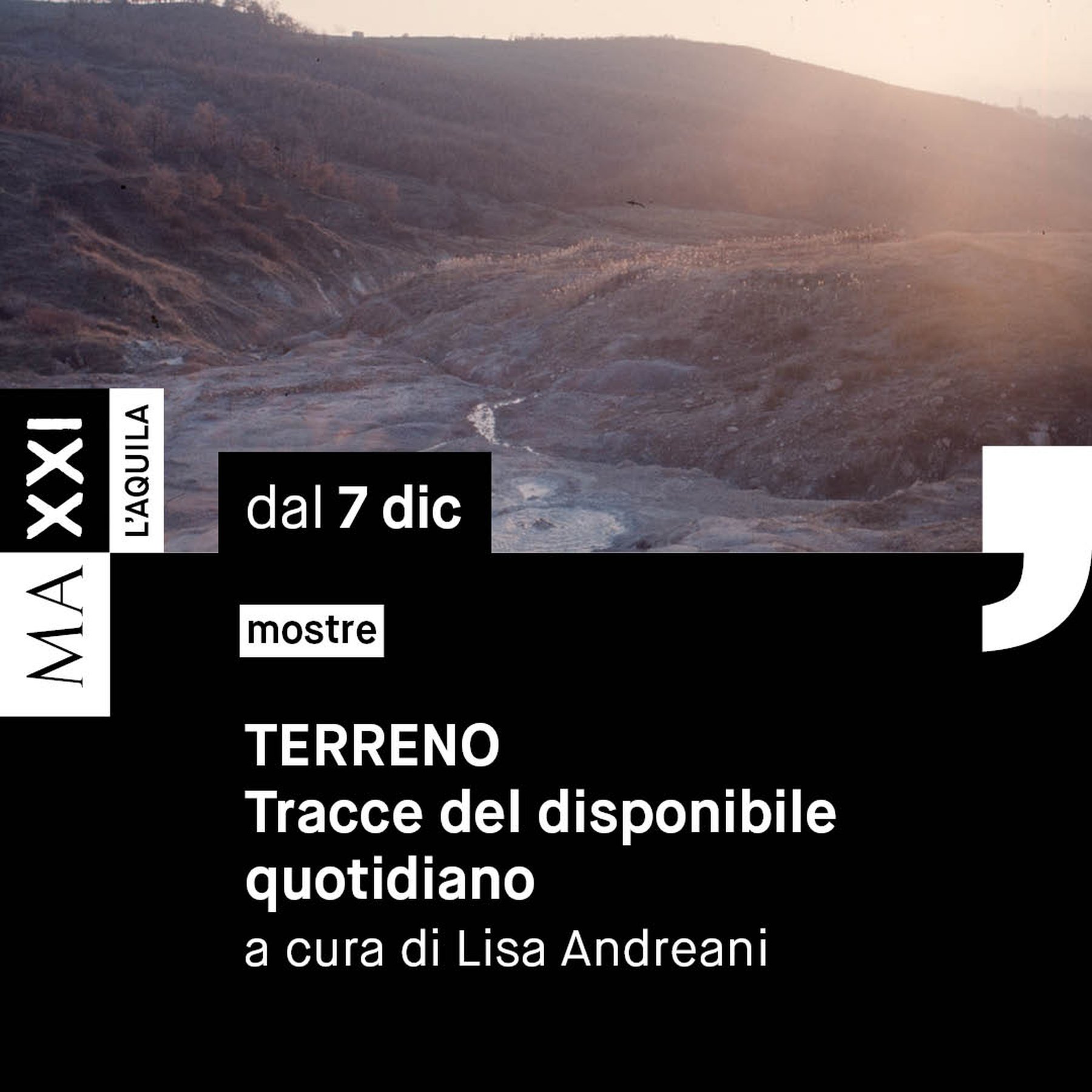 Terreno. Tracce del disponibile quotidiano Terreno. Tracce del disponibile quotidiano