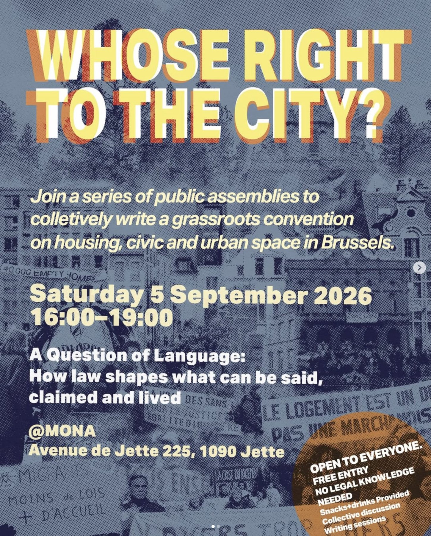 Whose right to the city?